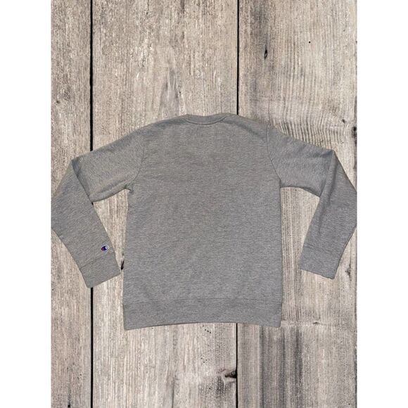 Champion Crew Neck Sweatshirt Gray Men’s Size Small - Picture 5 of 5